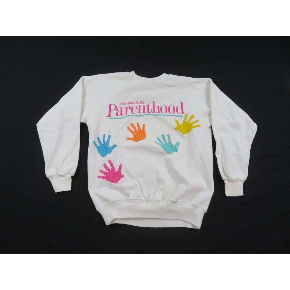 Parenthood Sweatshirt, 1989 Ron Howard Movie, White Pink Sz S